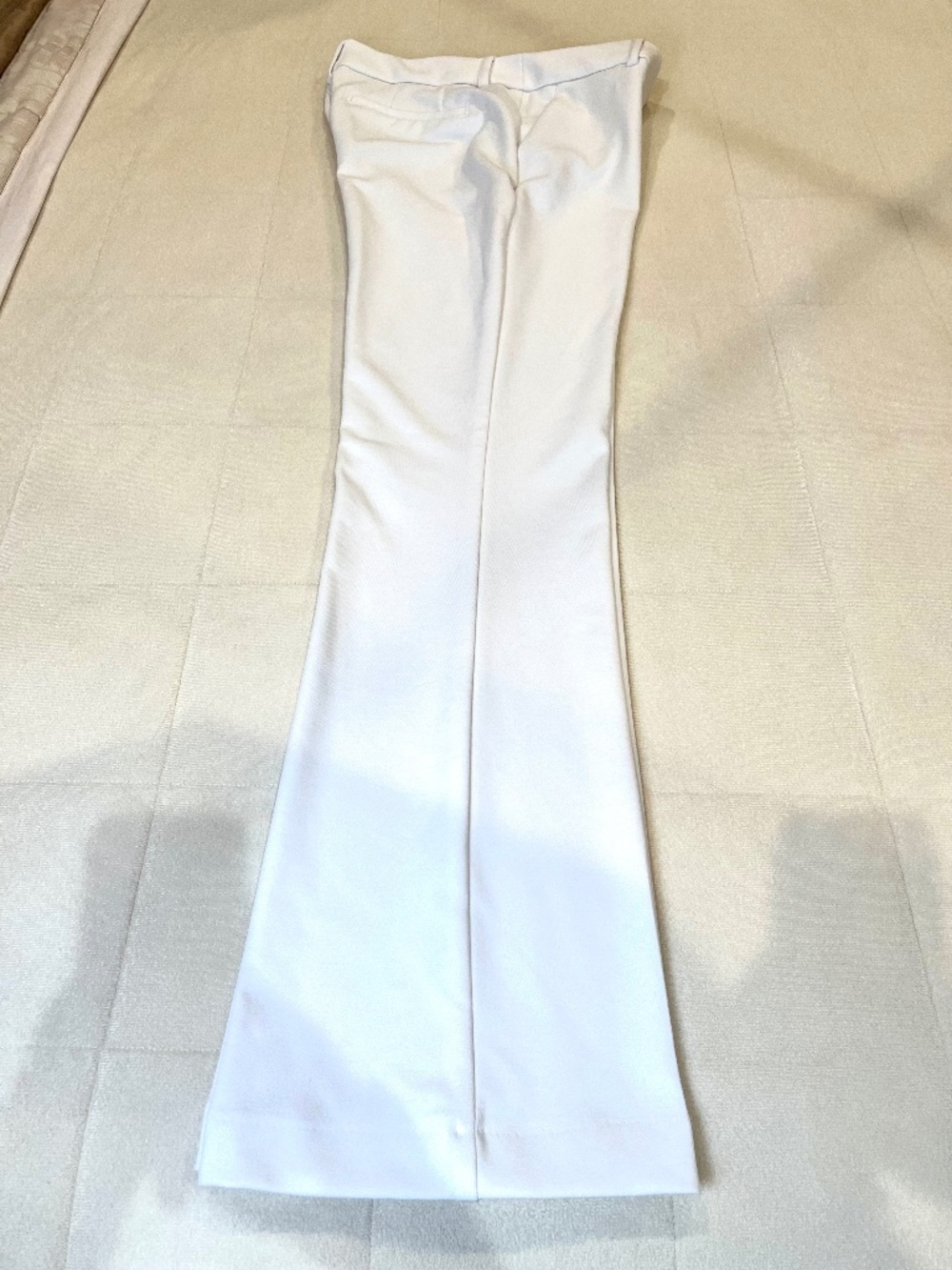 Simply Vera Vera Wang Size 6 White Flare Pants